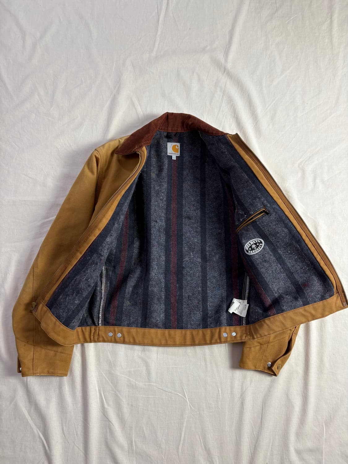 Carhartt 칼하트 J001 BRN 디트로이트 자켓 S 상품이미지3