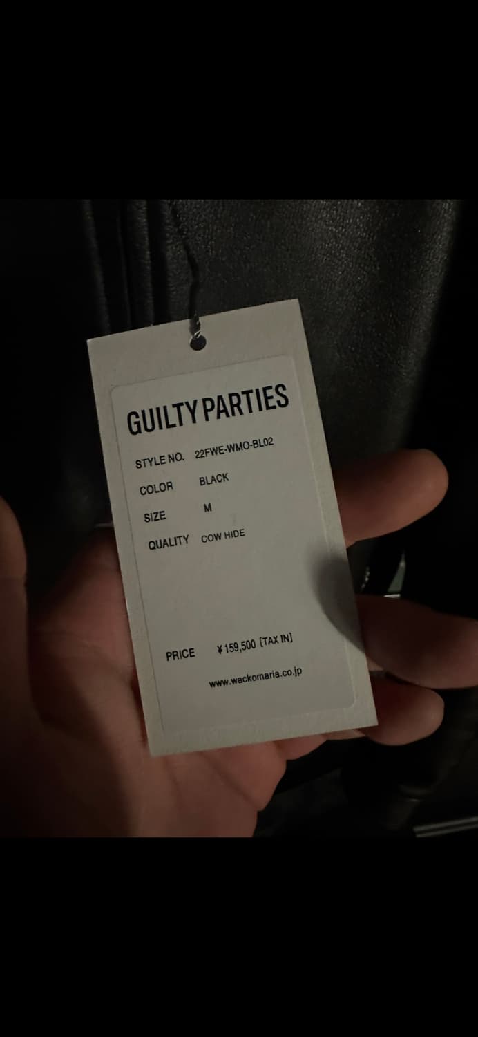 와코마리아 22FW 카우하이드 싱글라이더 M 상품이미지3