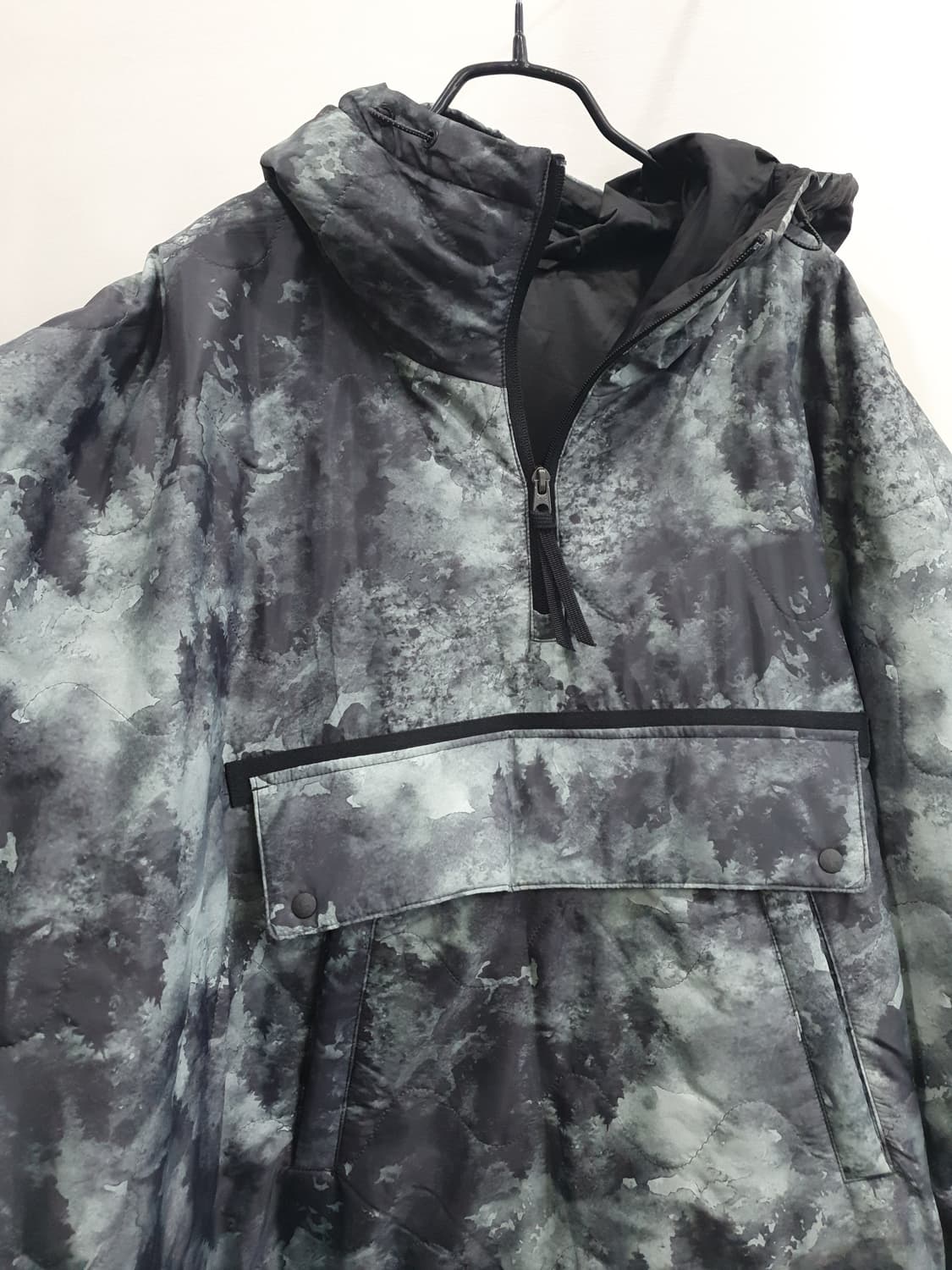 코오롱스포츠 판초 후드 퀄팅 아노락 풀오버 점퍼 F(신품급) 상품이미지2