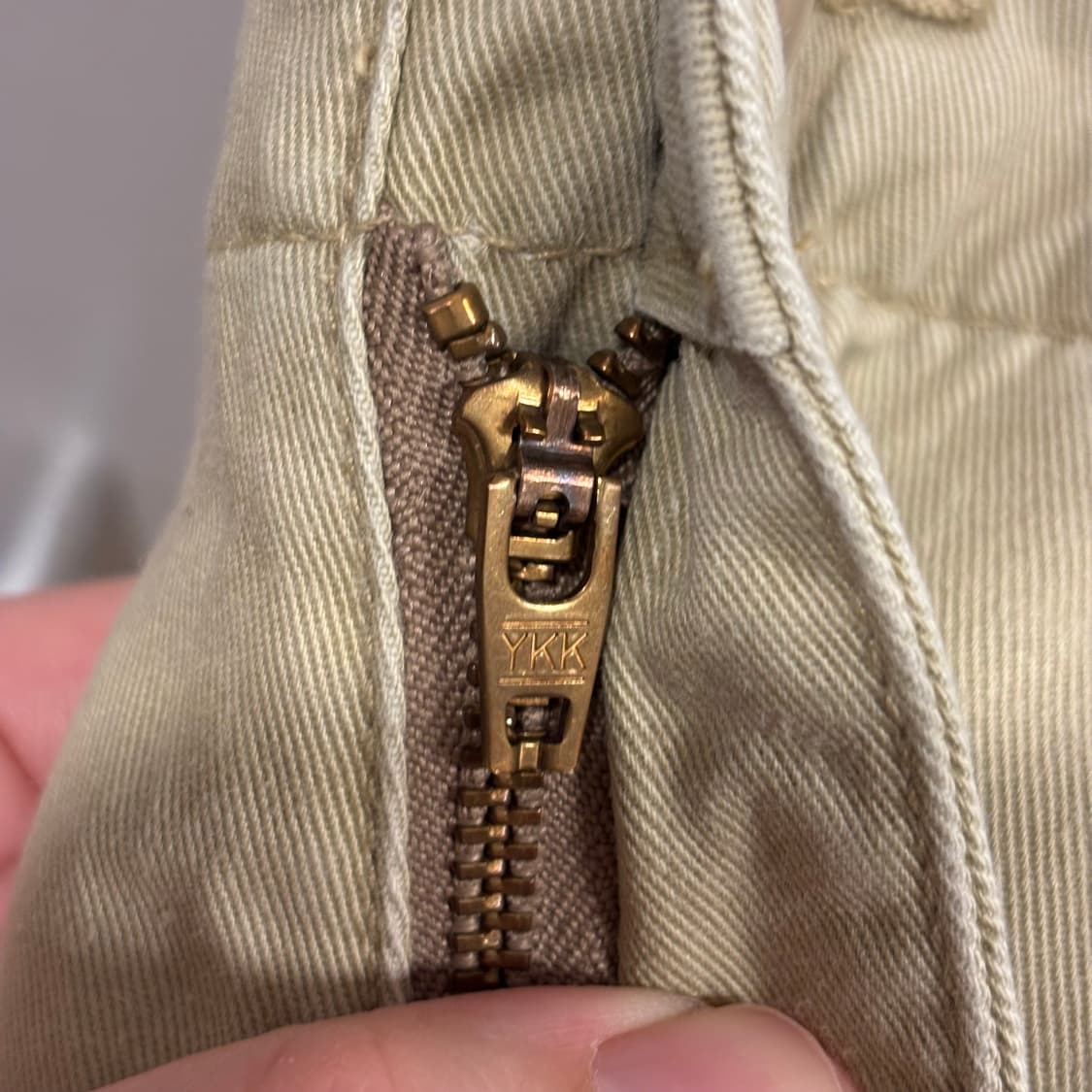 일본 유니클로 베이지 빈티지 카고 바지 M 상품이미지10