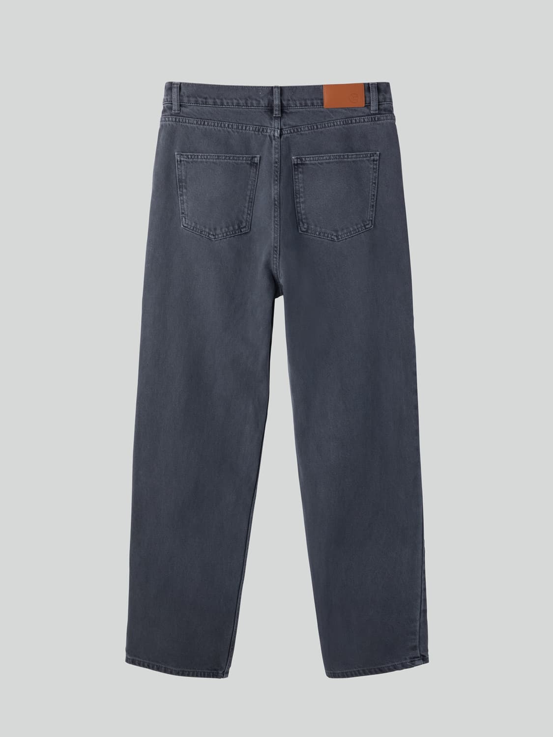렉토 26SS 레귤러핏 데님 팬츠 다크 그레이 상품이미지8