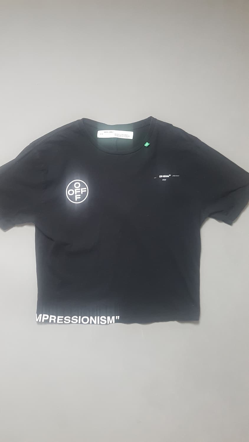 [S] 오프화이트 19SS 스텐실 오버핏 티셔츠 리폼  상품이미지2