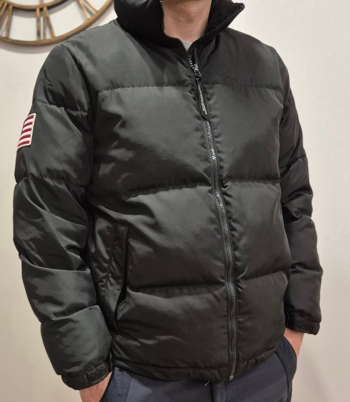 세인트페인 블랙 패딩 S 상품이미지1