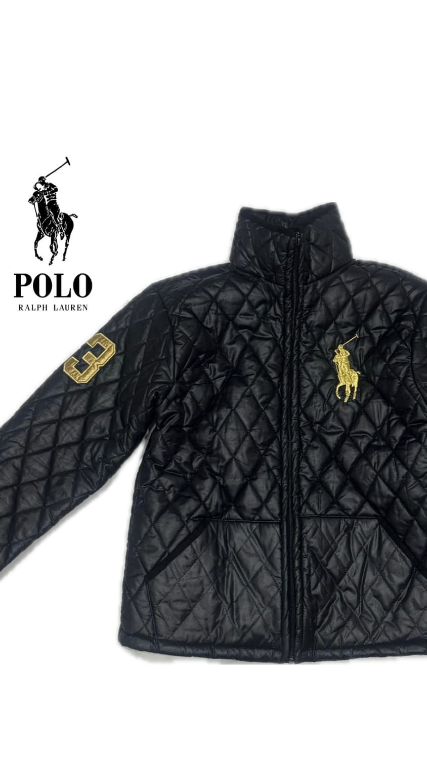 폴로 골드 빅포니 3 퀄팅 자켓 상품이미지1