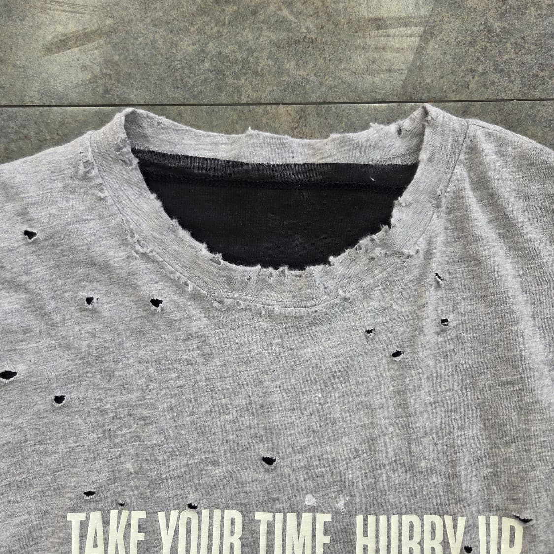 빈티지 긴팔 레이어드 티셔츠 상품이미지3