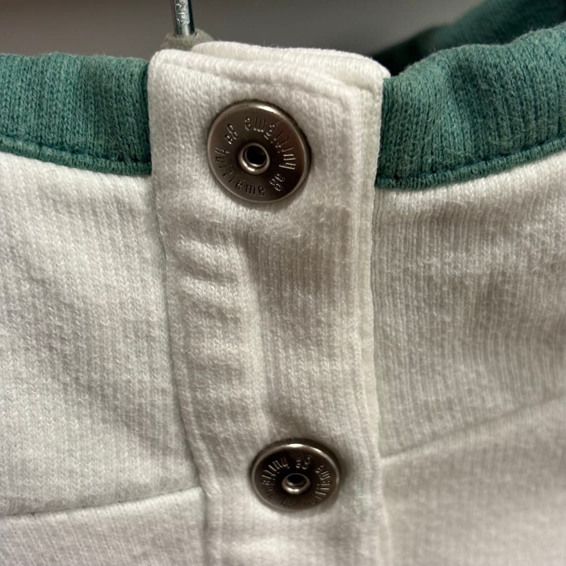 일본 HUITIEME 빈티지 테니스 하프넥 맨투맨 상품이미지5