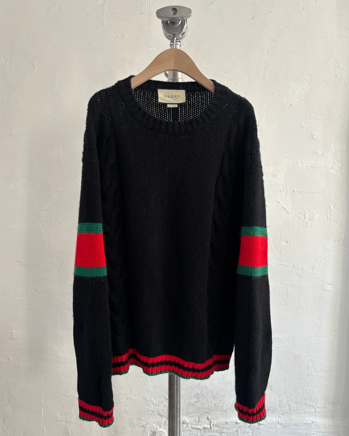 Gucci 구찌 웹 케이블 니트 상품이미지4