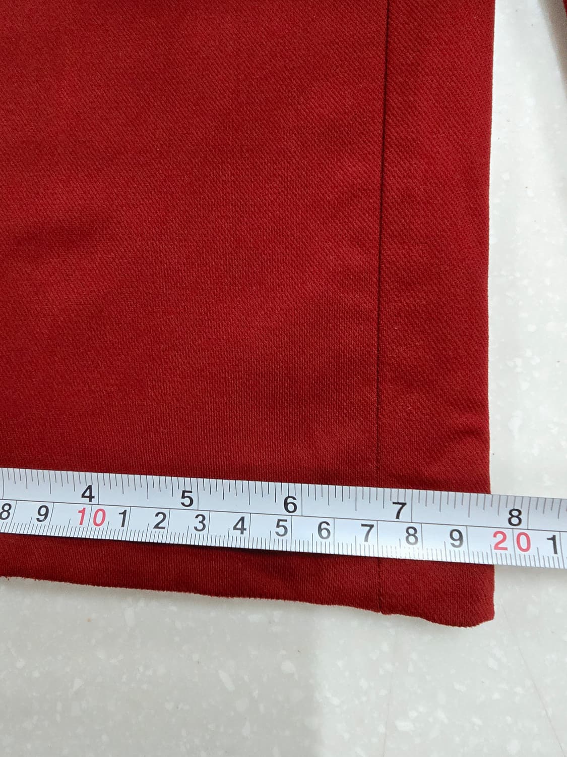 PING 남성 골프 기모 바지 레드 상품이미지6