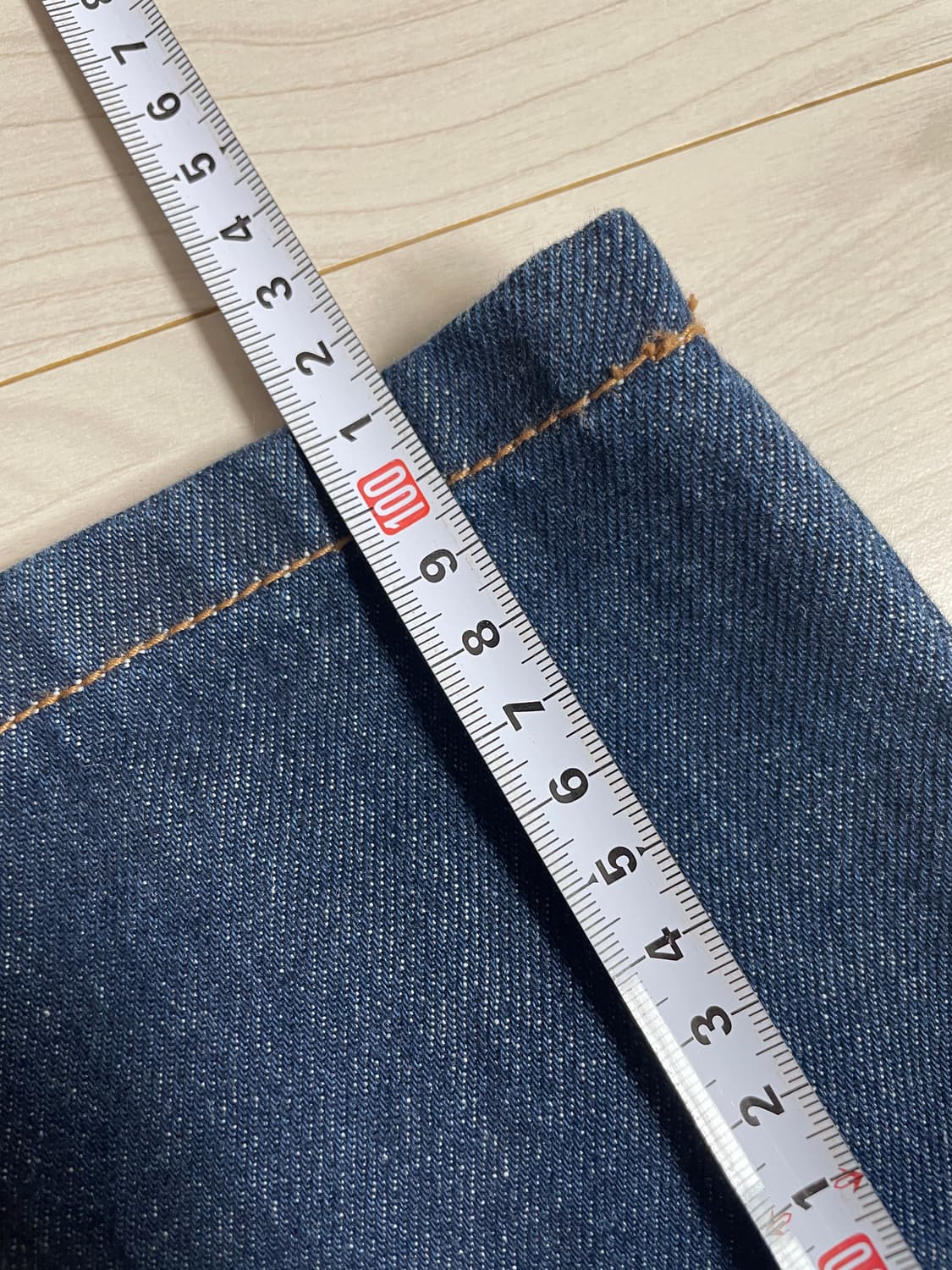 마리떼 프랑소와 저버 와이드 데님 M 상품이미지4