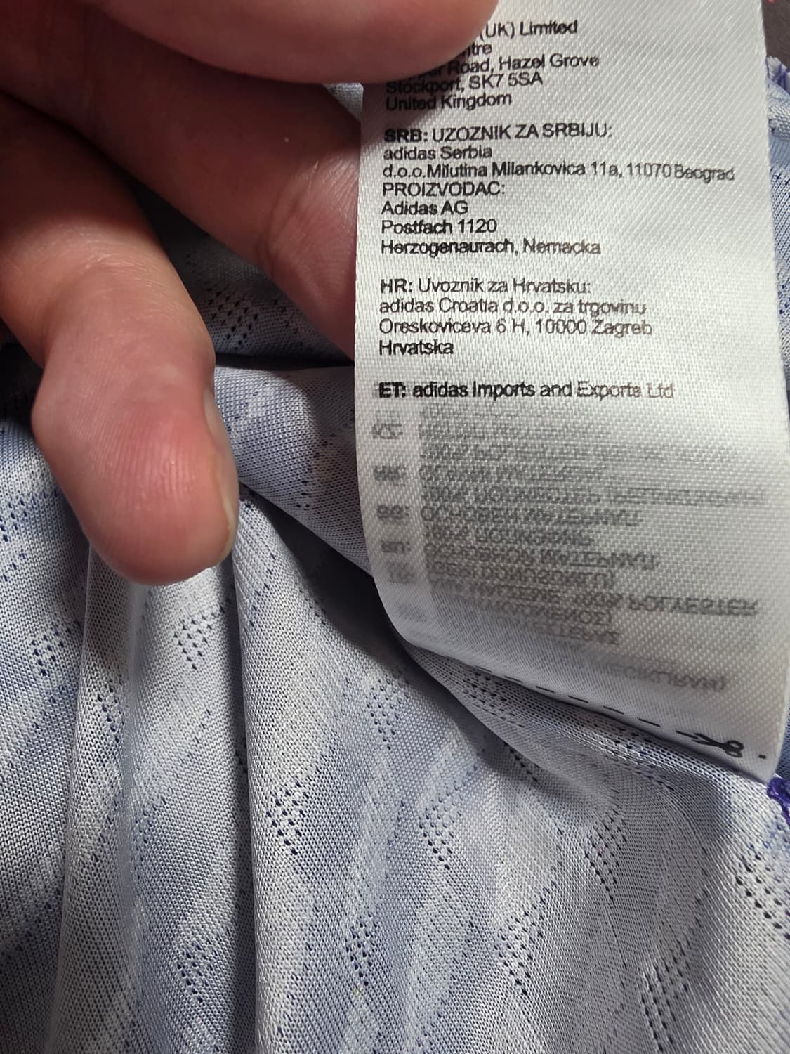 레알마드리드 y3 어센틱 2xl 유니폼 상품이미지7