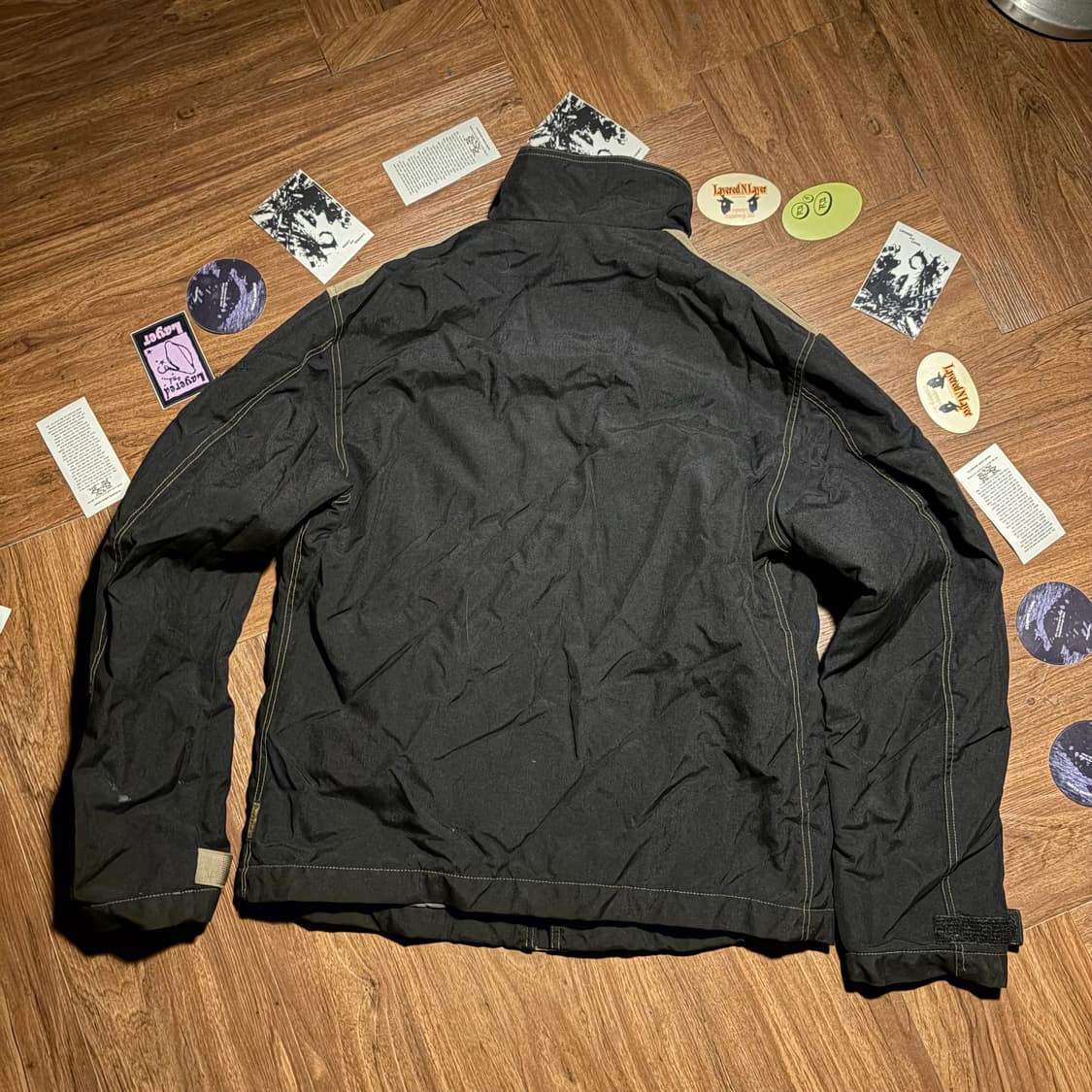 90s Armani jeans 파어어맨 버클 자켓 상품이미지9