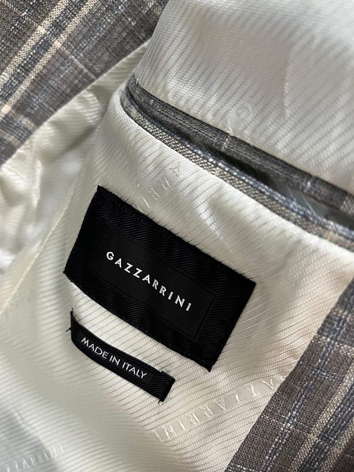 95) 가자리니 그레이 체크자켓  상품이미지10