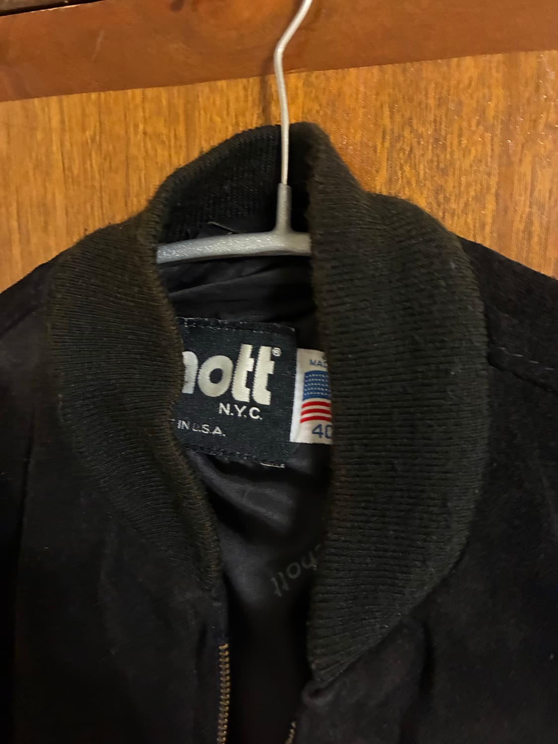 VINTAGE SCHOTT LEATHER JACKET 상품이미지2