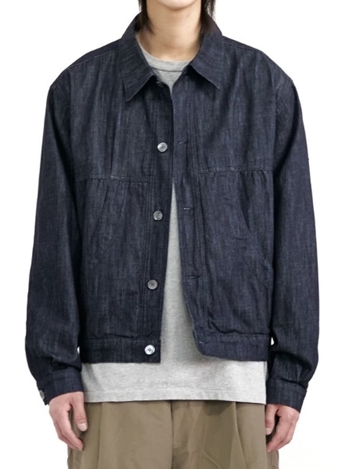 폴리테루 데님 트러커 인디고 3 상품이미지1