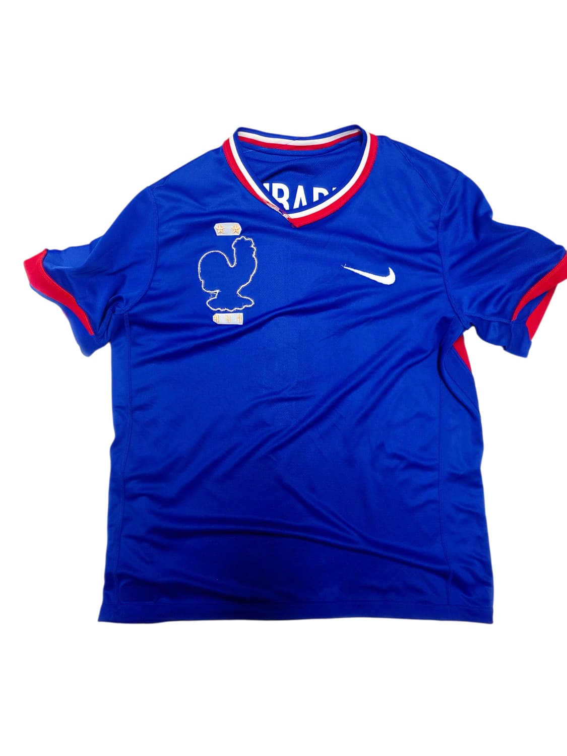 택24-26 나이키프랑스 국대 음바페 10번 마킹 유니폼 L 하자있음 상품이미지9