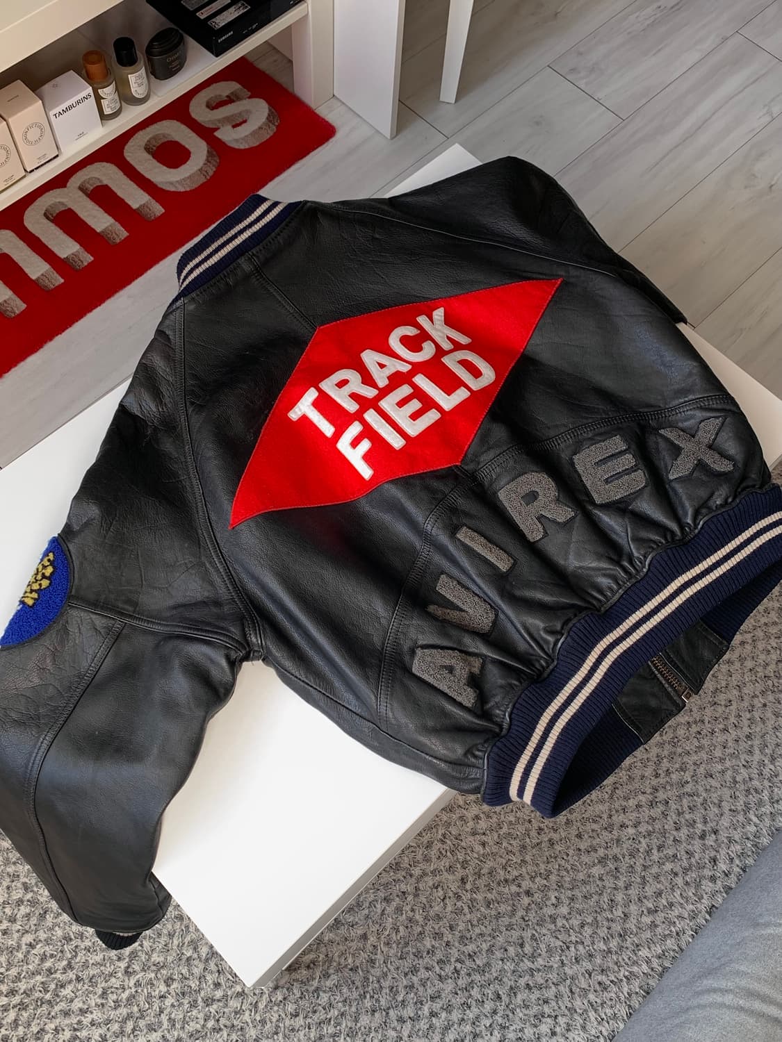 아비렉스 트랙필드 가죽자켓 [ AVIREX TRACKFIELD ] 상품이미지1