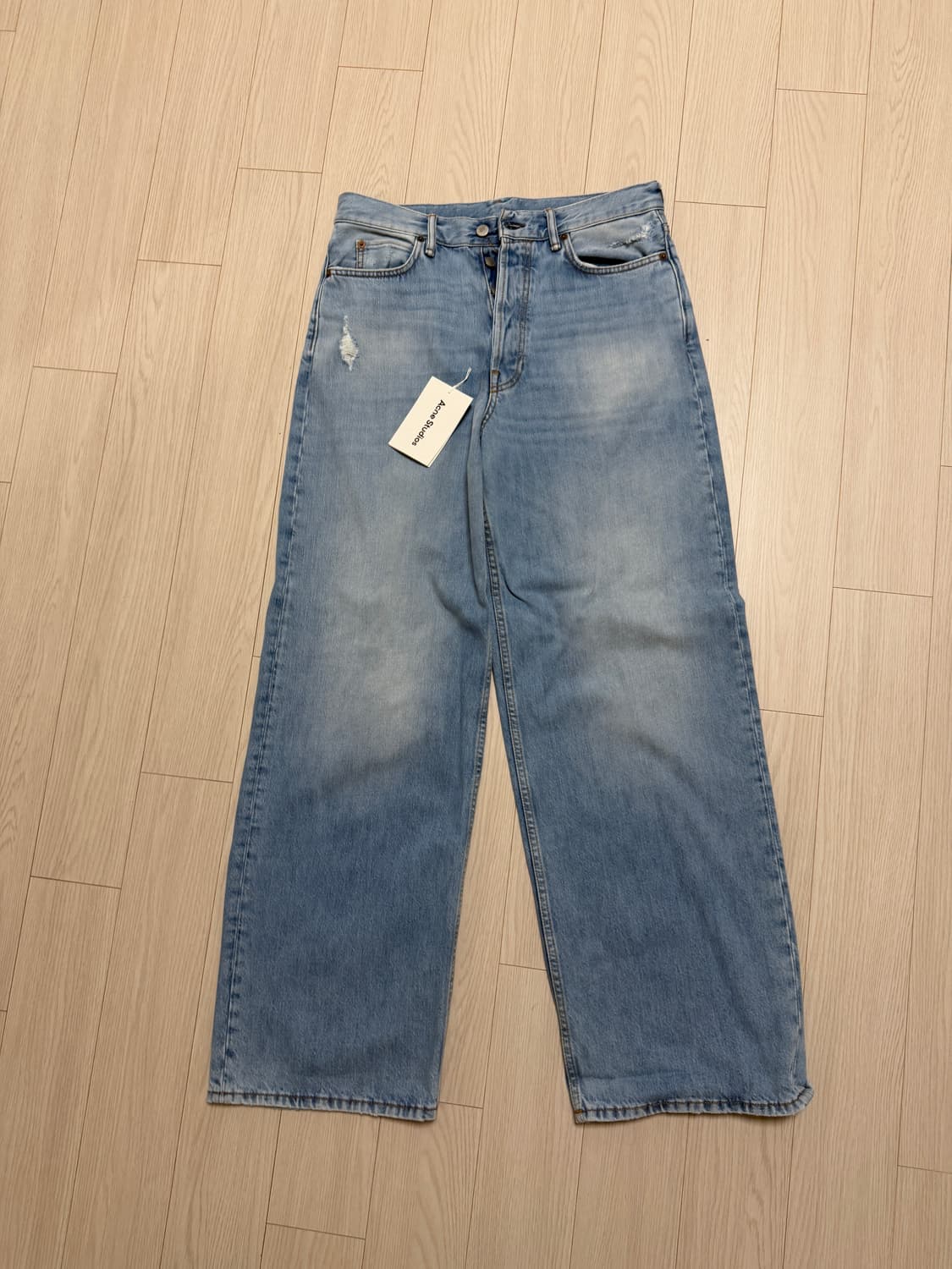 아크네 스튜디오 1981 빈티지 라이트블루데님 M 상품이미지3