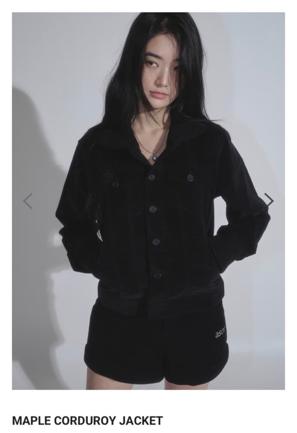 애즈온 메이플 코듀로이 자켓 상품이미지1