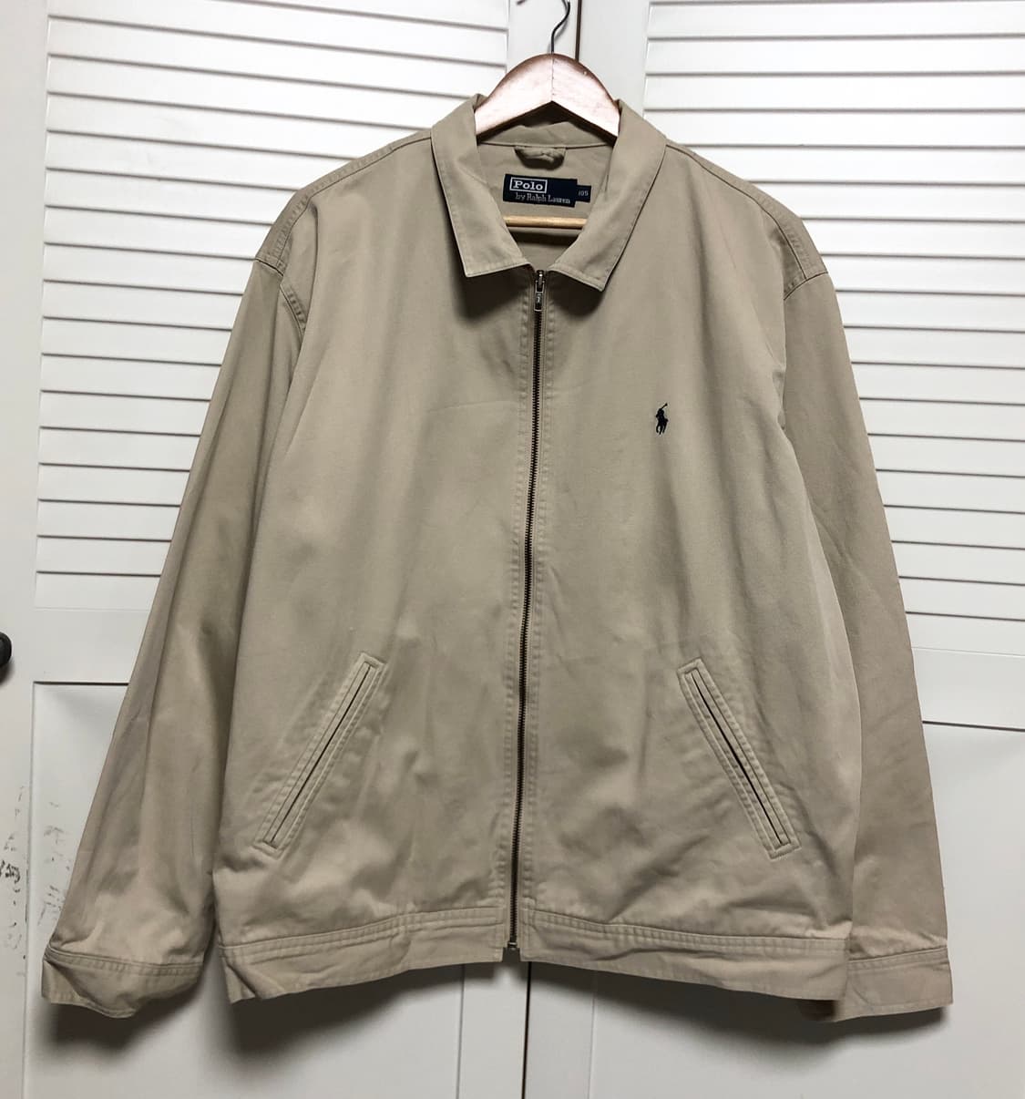 폴로 랄프로렌 스윙톱 블루종 자켓 베이지 상품이미지1