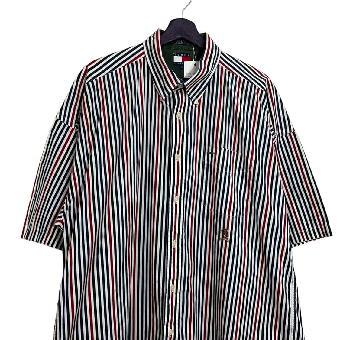 타미힐피거 스트라이프 반팔 셔츠 상품이미지4