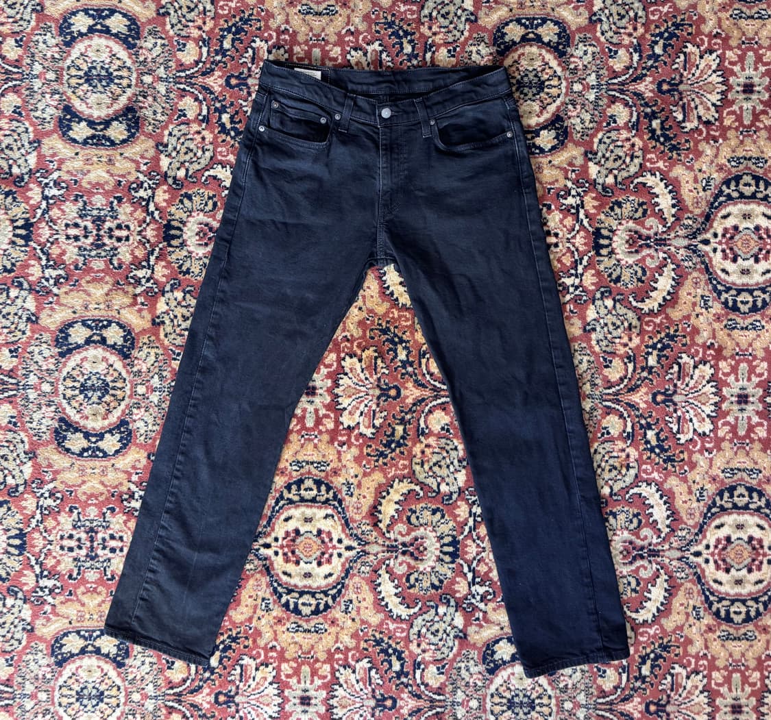 빈티지 리바이스 502 블랙 진 데님 31 (671) 상품이미지1