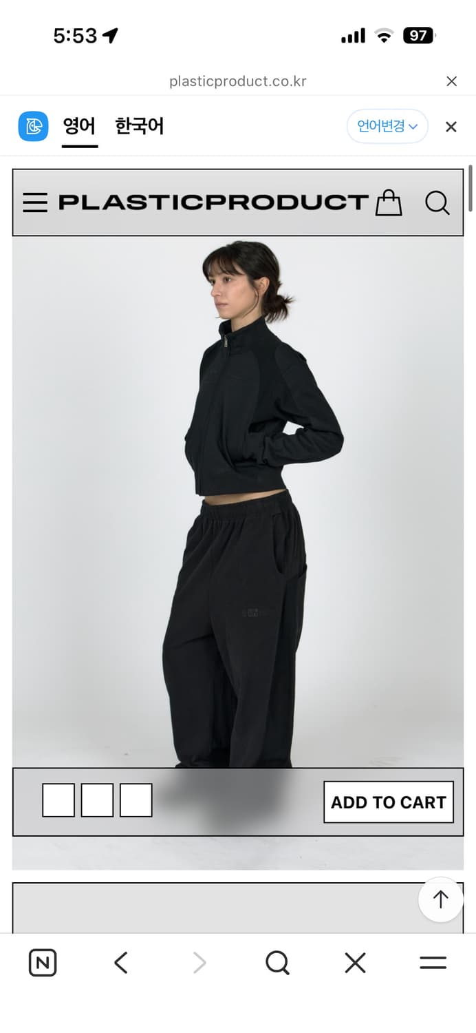 MPa CONTRAST ZIPPED JACKET WOMEN (BLACK) 상품이미지1