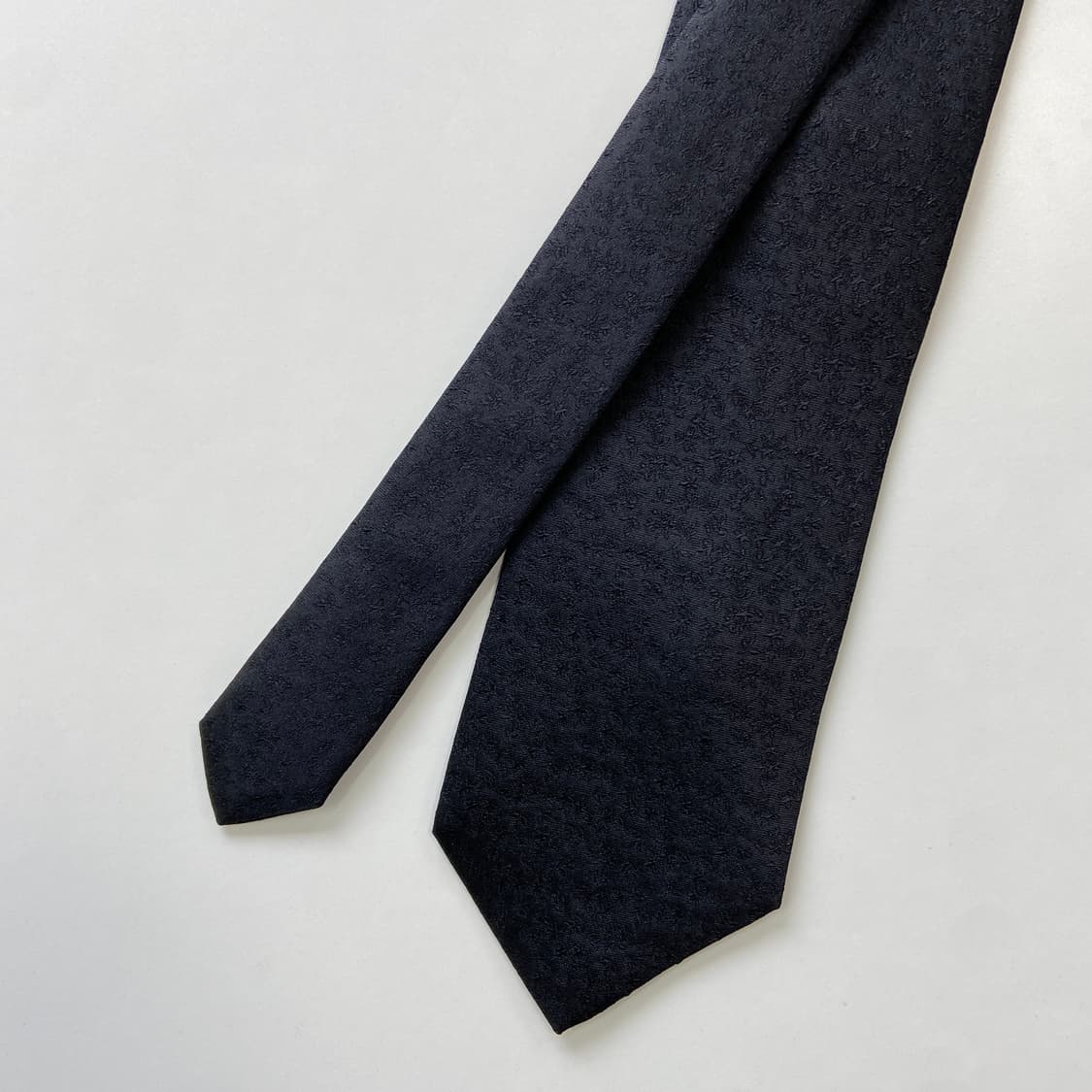 Donato Vinci 블랙 실크 이태리 넥타이 상품이미지3