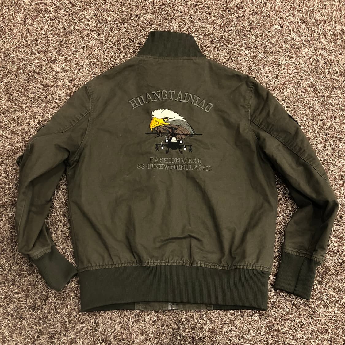 빈티지 밀리터리 봄버 자켓 상품이미지6