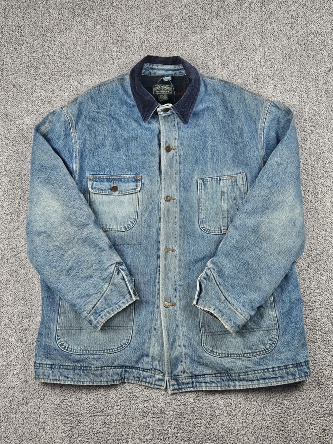 90's 폴로랄프로렌 컨트리 포켓 데님 초어자켓 ( XL ) / 9995 상품이미지2