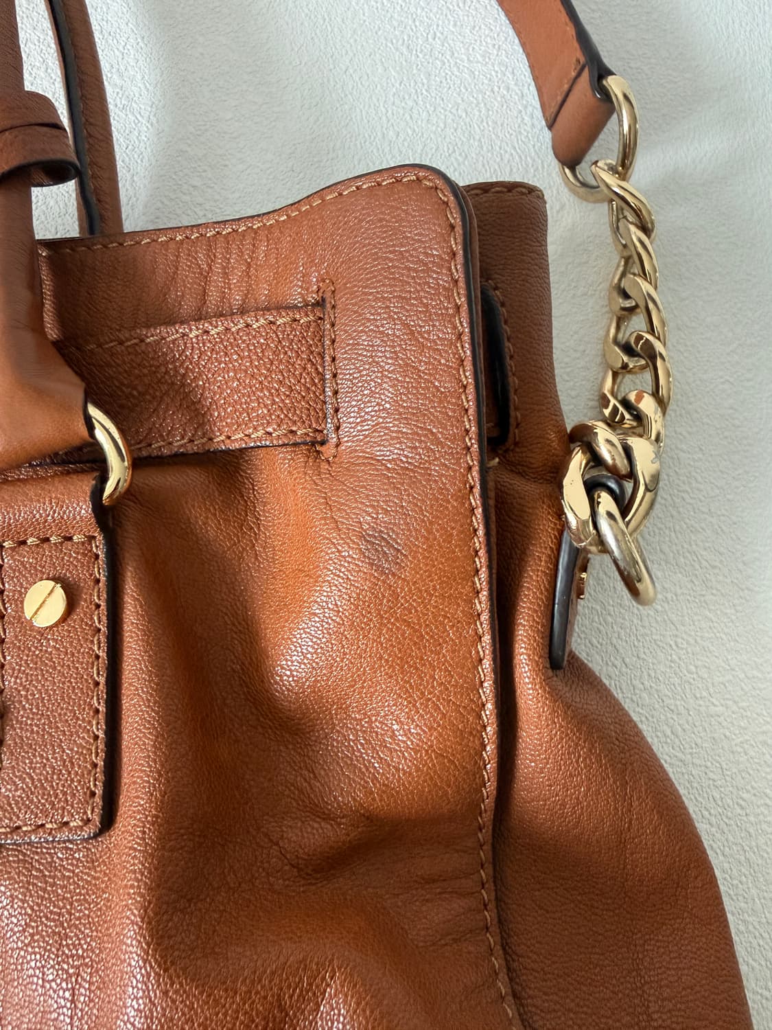 마이클코어스(MICHAEL KORS) 레더 토트 숄더백 상품이미지4