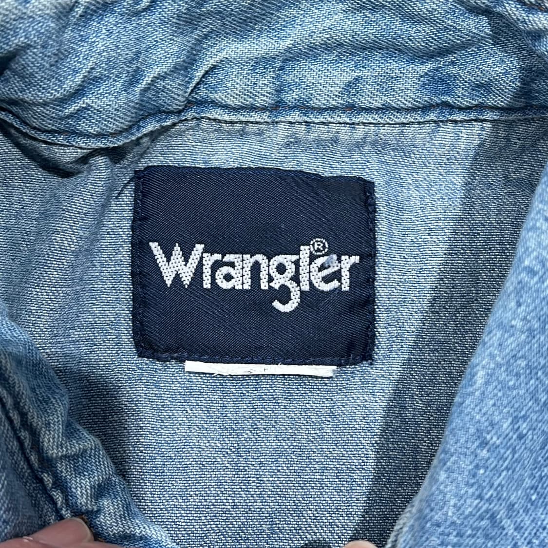 랭글러 워크 데님셔츠 s08973 상품이미지6