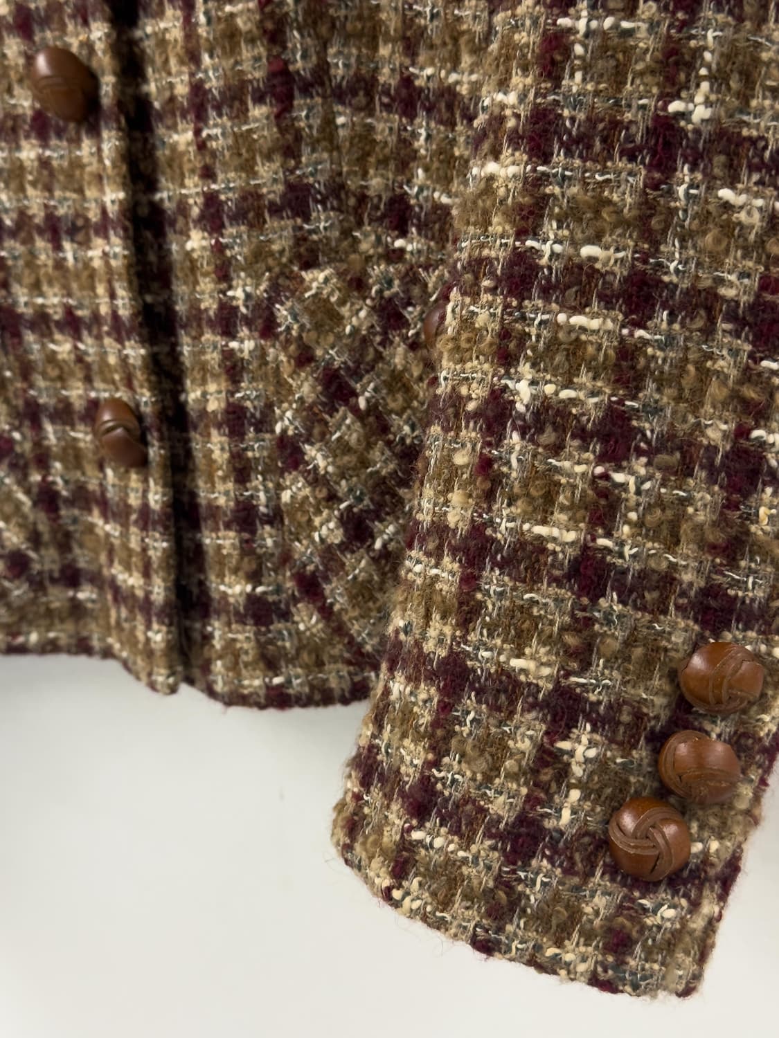 베네통 트위드 자켓 상품이미지5