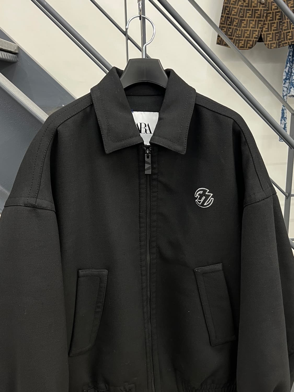 자라 X 아더에러 오버사이즈 칼라 봄버 자켓 상품이미지2