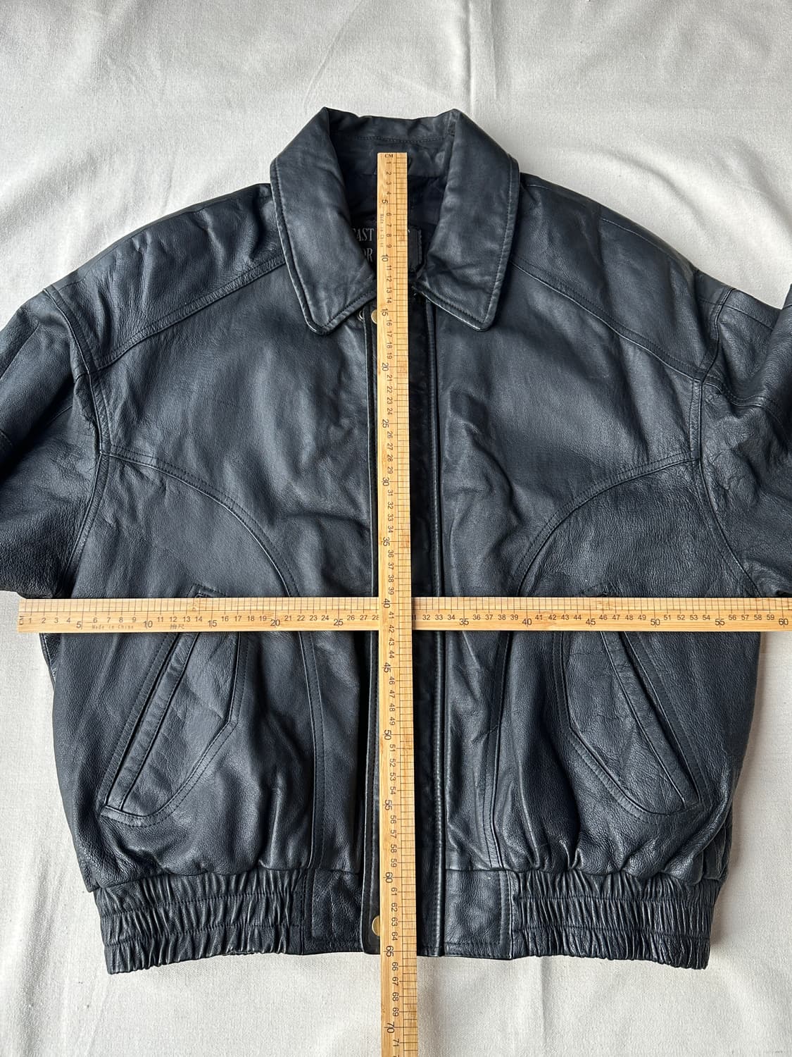 90s East West For Men 레더자켓 M 상품이미지10