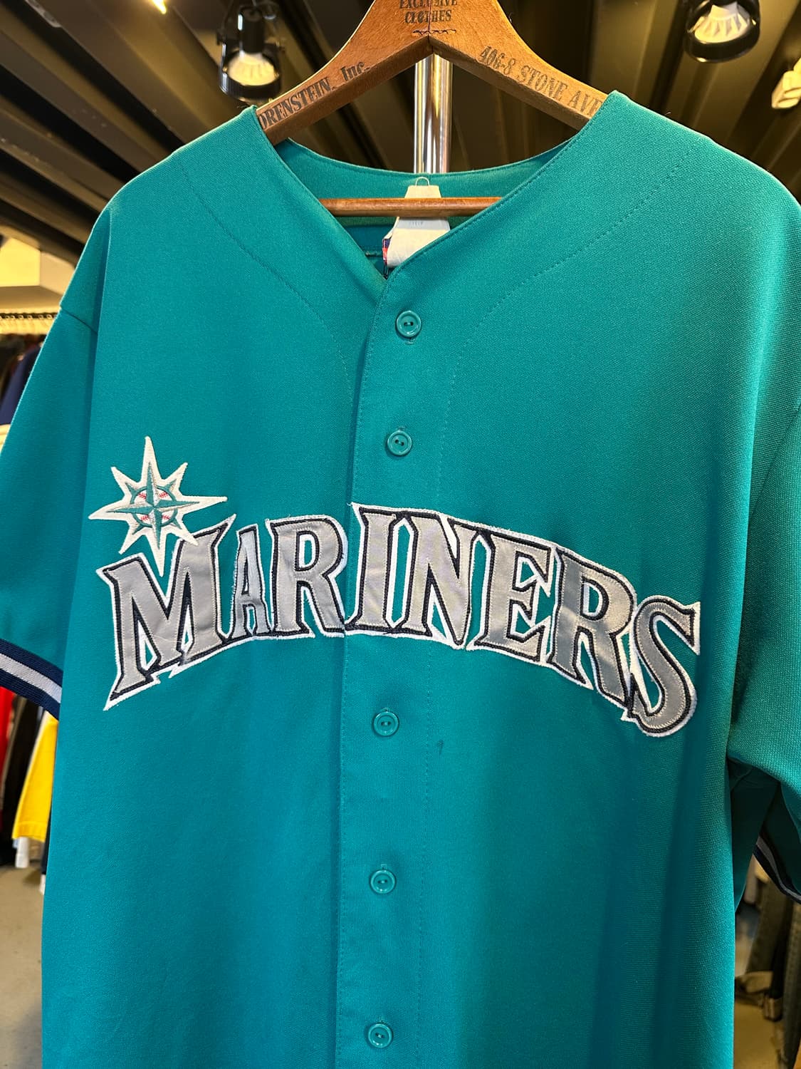 90s 마제스틱 메이저리그 베이스볼 Mariners 베이볼 져지 상품이미지4