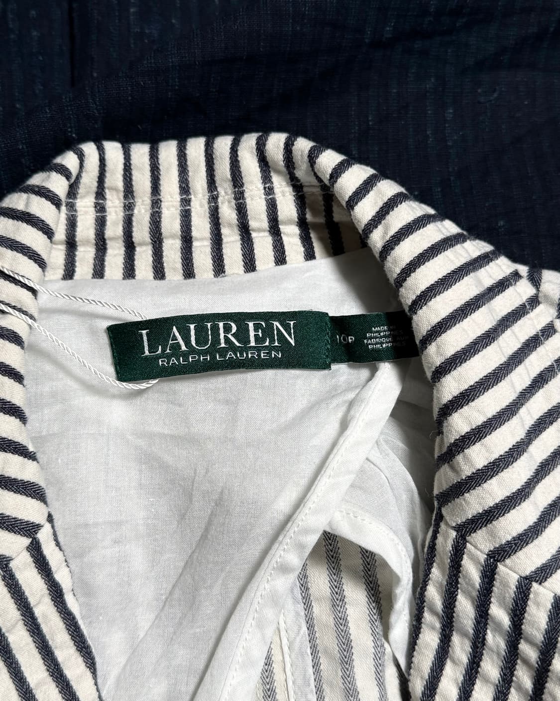 로렌 랄프로렌 시어서커 펠트 패치 자켓 10P 상품이미지5