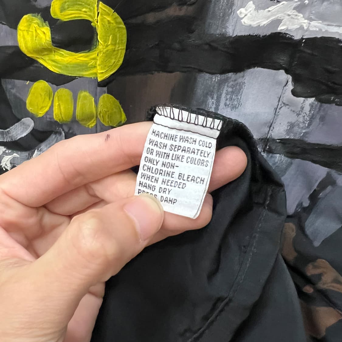 코만 페인트 아트 반팔 셔츠 남방 3XL 상품이미지4