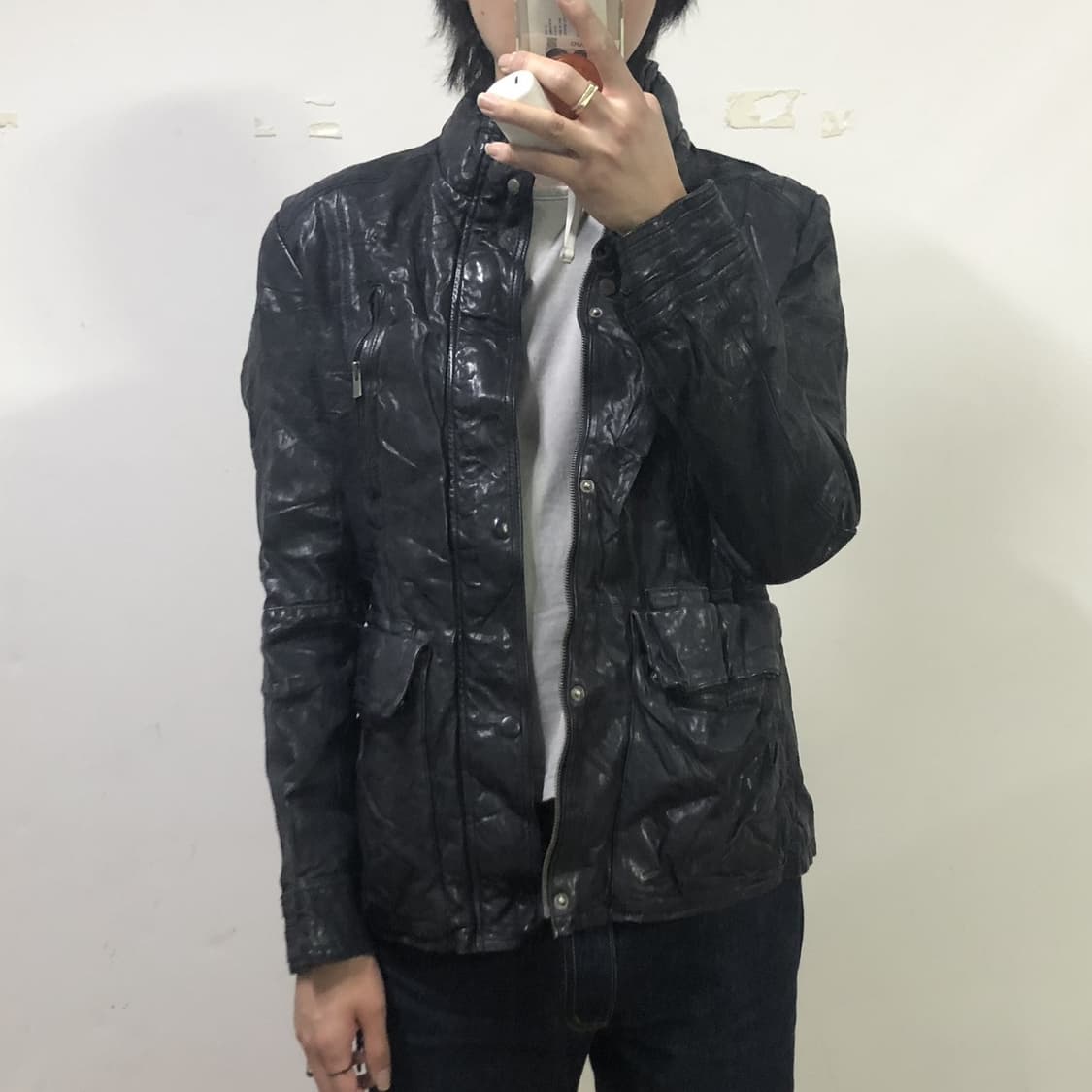 지오송지오 에디보이즈 레더자켓 상품이미지3