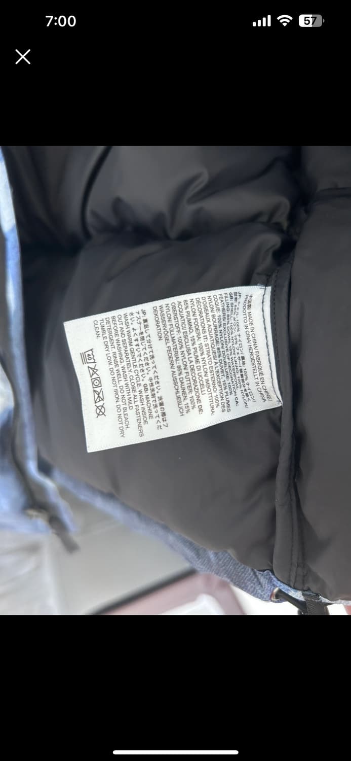 스톤아일랜드 크링클립스 롱패딩 버건디 xl 상품이미지4