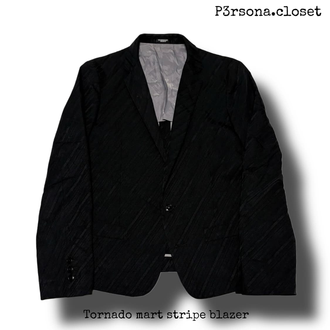Tornado mart stripe blazer 상품이미지1