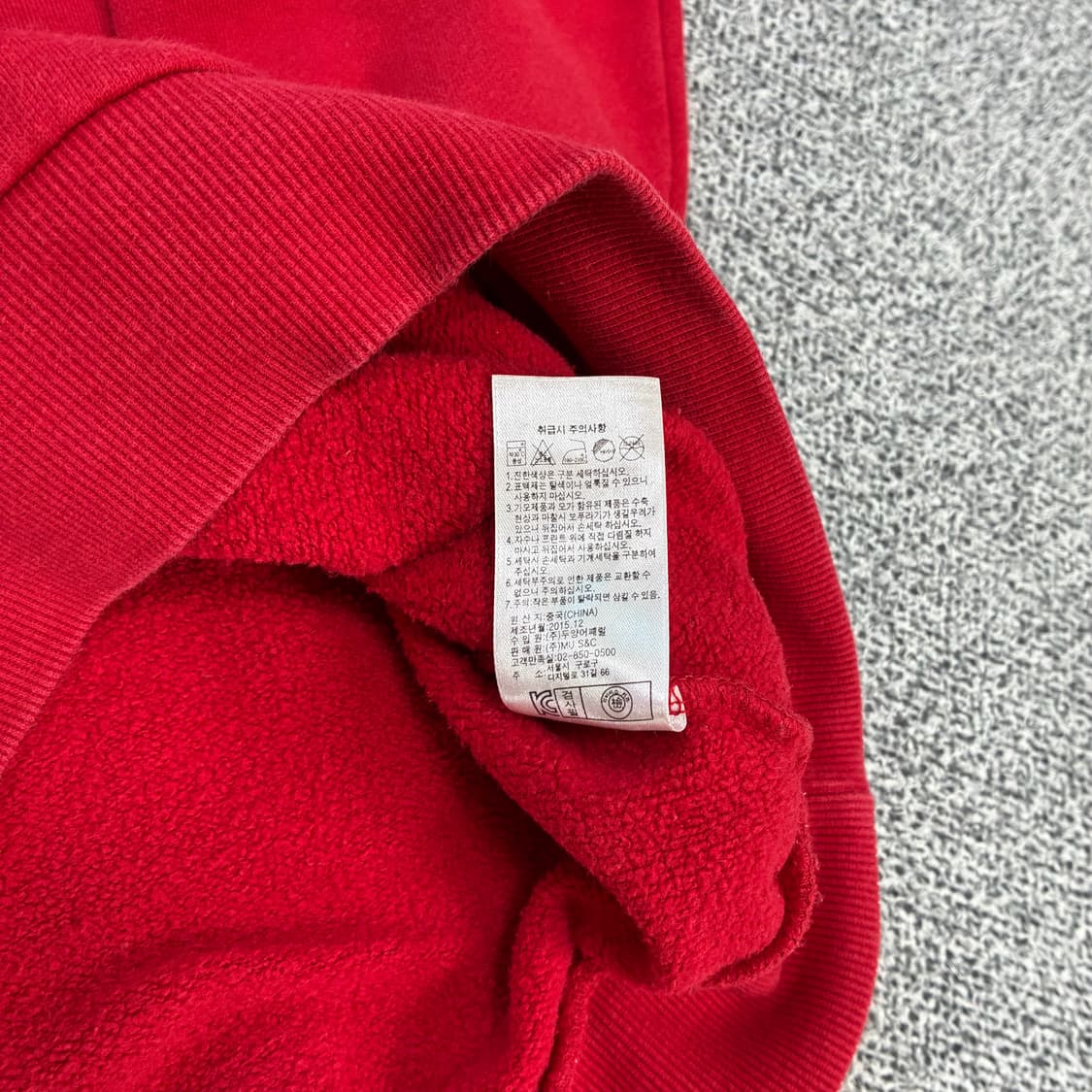 <리바이스 패치 로고 맨투맨> No.1531 상품이미지9