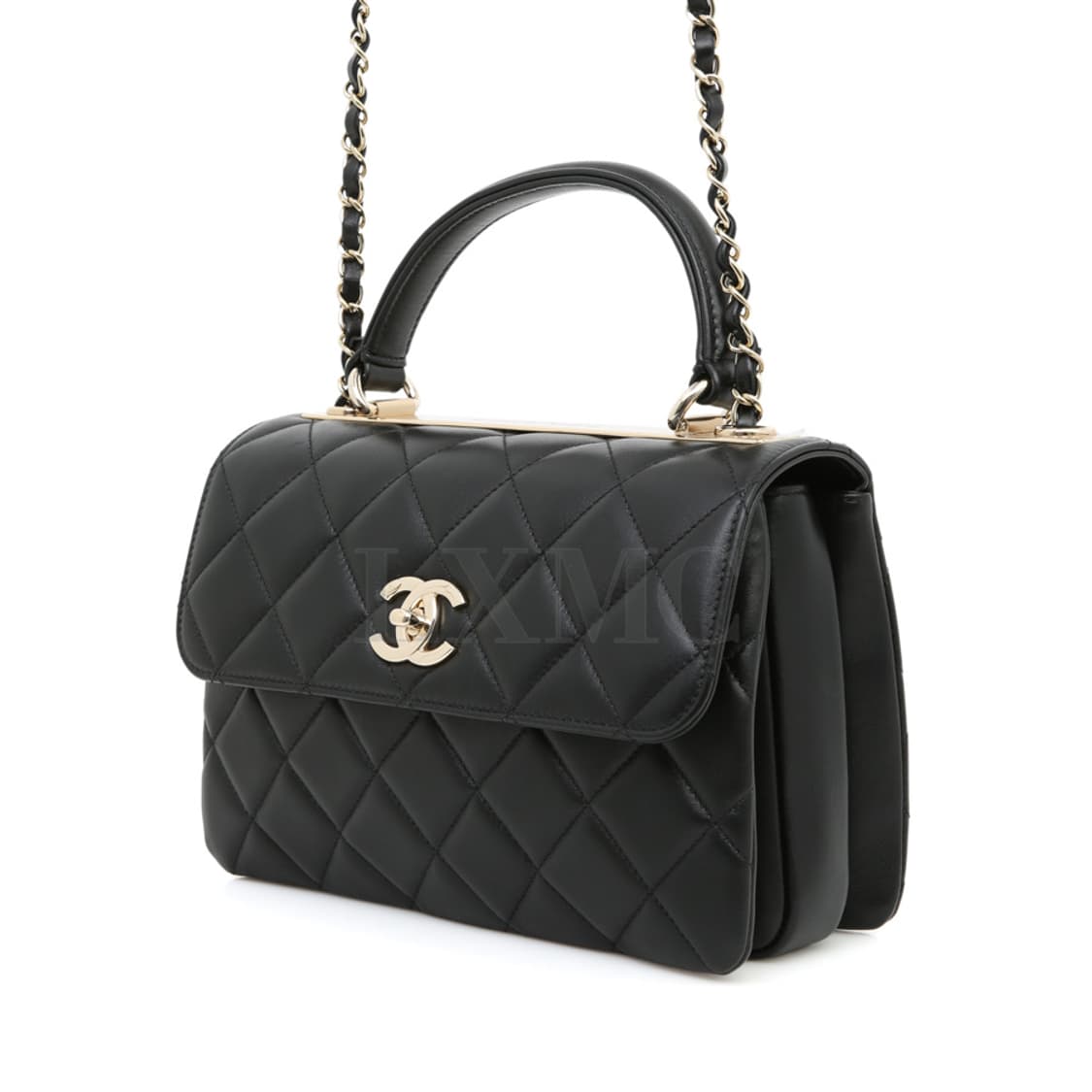 샤넬 트렌디 블랙 체인 숄더 CC 탑핸들 A92236 상품이미지3