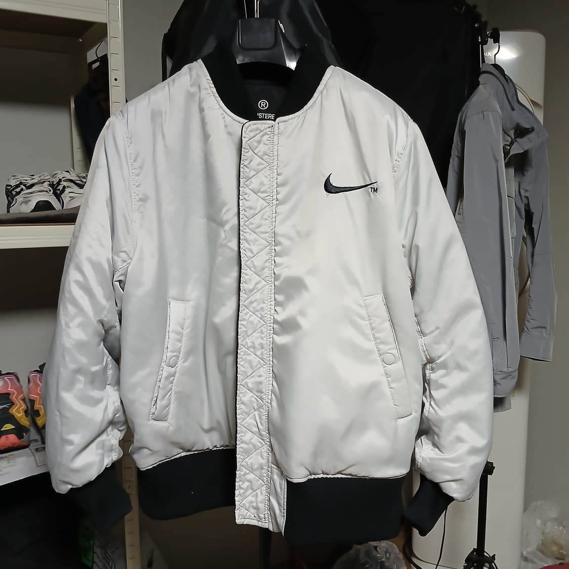 nike 나이키 양면 항공 점퍼 패딩 리버서블 가을 겨울 자켓 상품이미지3