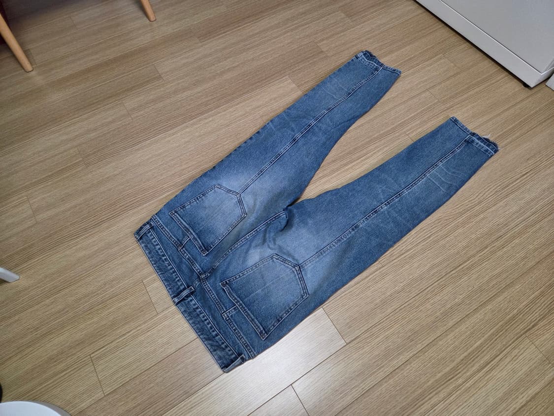 타임 옴므 스트레이트핏 크롭진 상품이미지3