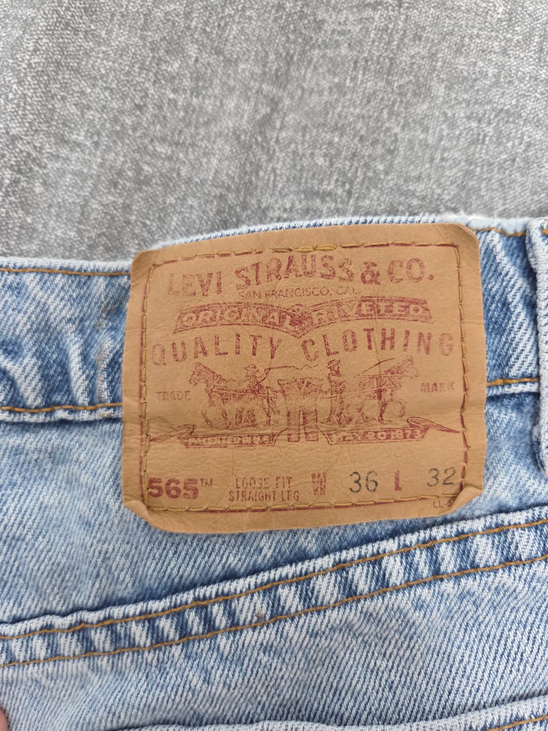 90s 리바이스 565 36x32 상품이미지7