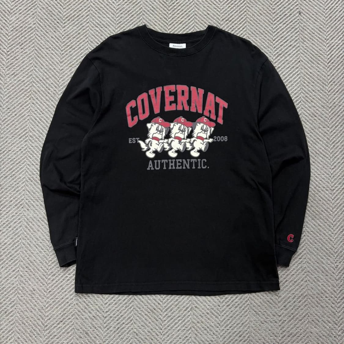 커버낫 프린팅 롱슬리브 v2403  상품이미지1