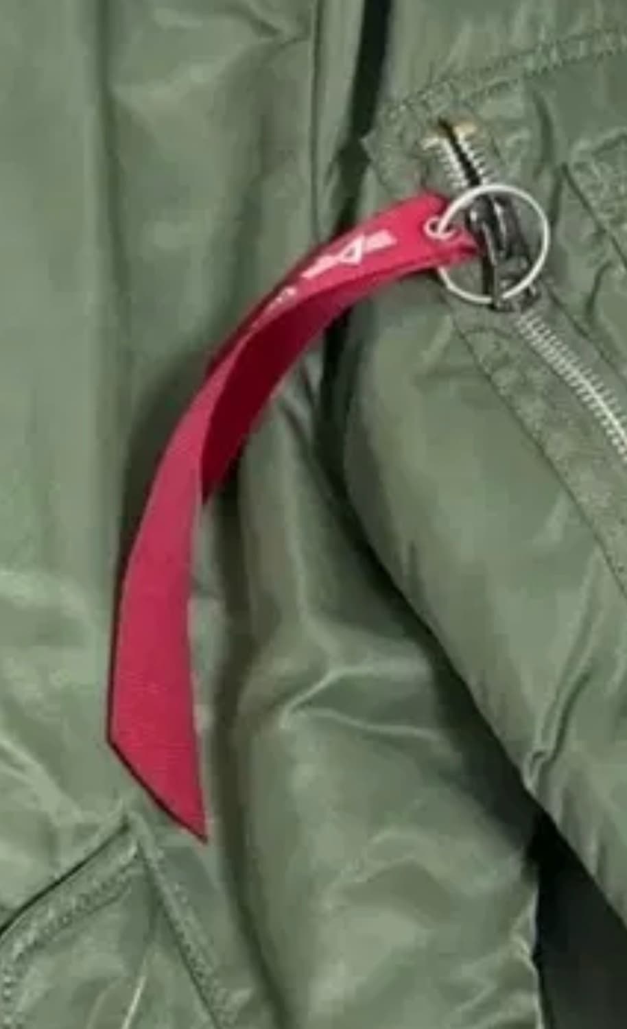 알파인더스트리 MA-1 플라이트 자켓 세이지 S 상품이미지9