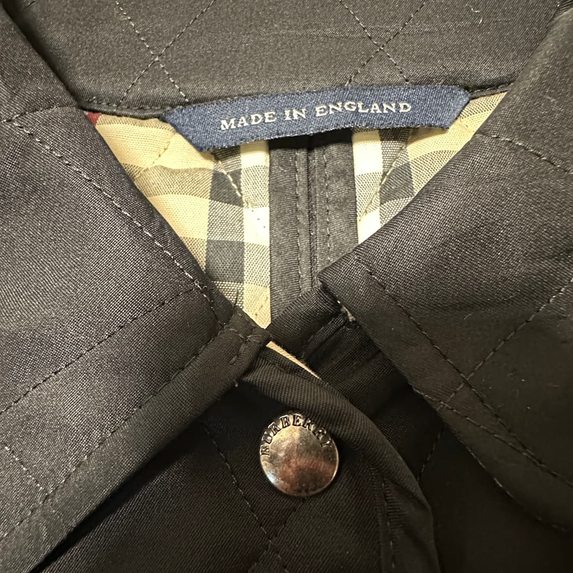BURBERRY england made jacket black 상품이미지3