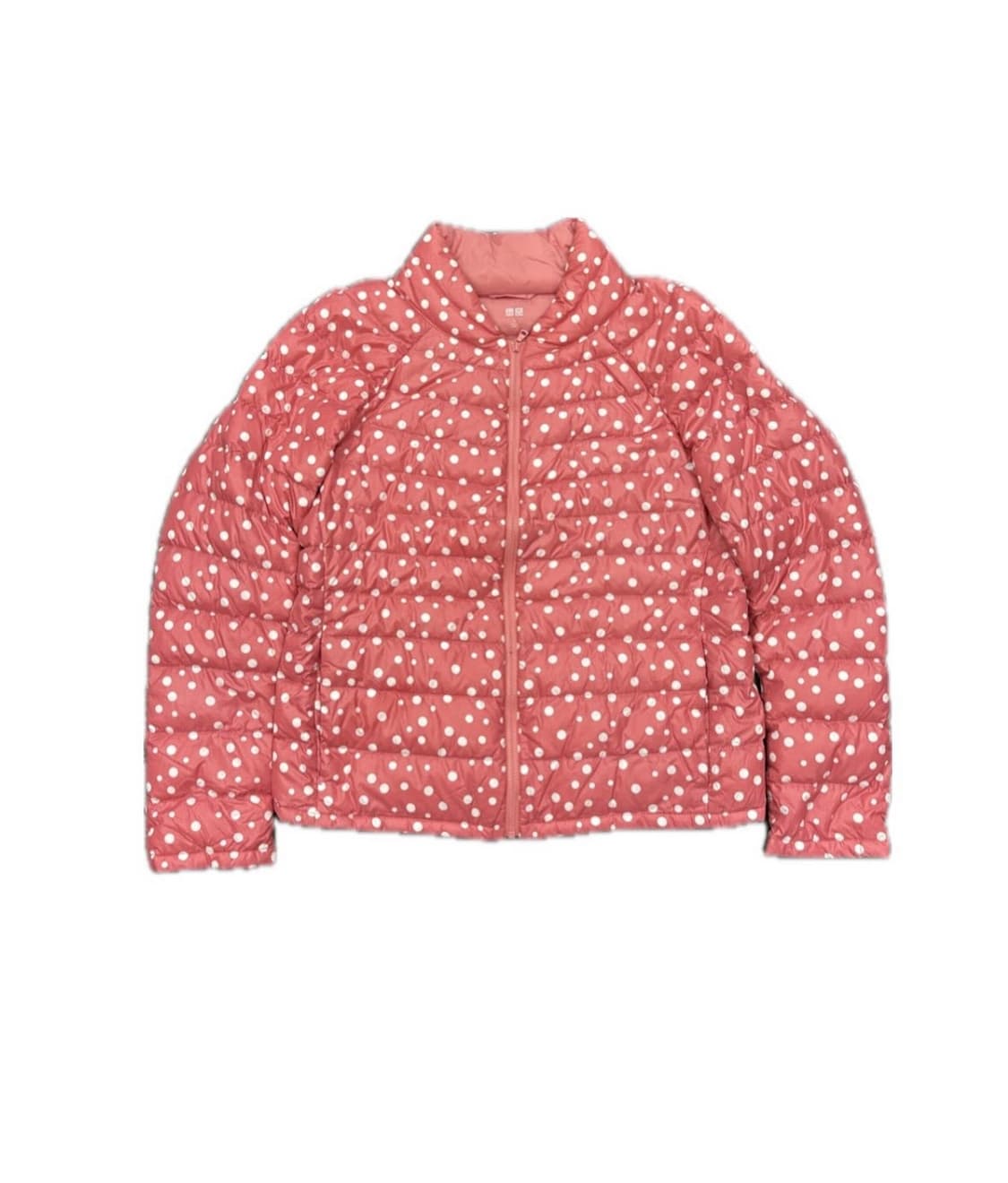 유니클로 도트 경량패딩 핑크  L (W) 상품이미지1