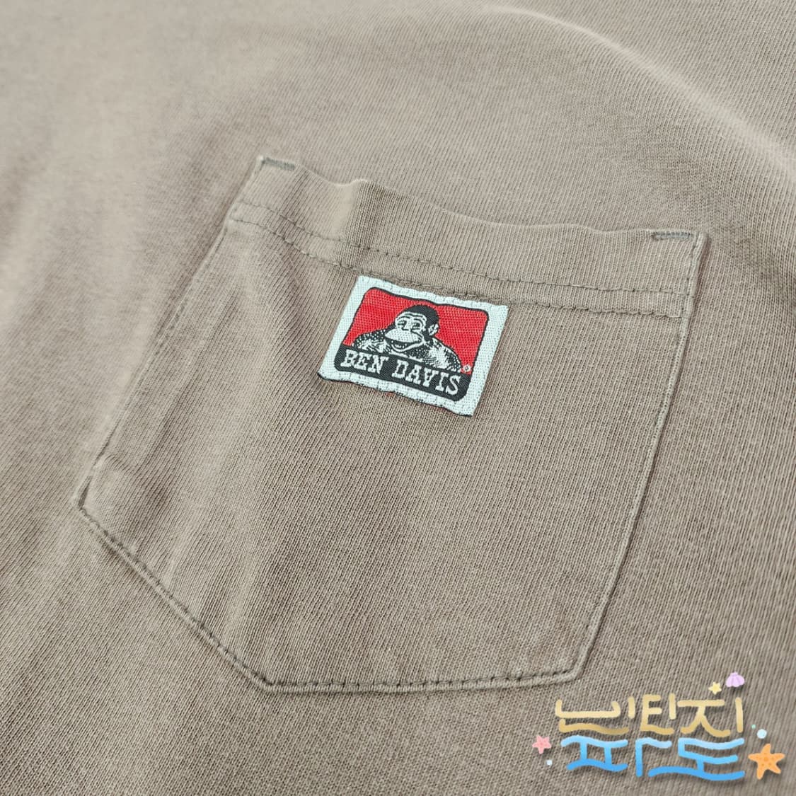 L 벤데이비스 포켓 로고 반팔티 상품이미지5